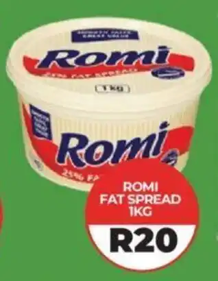 1UP ROMI FAT SPREAD 1KG offer