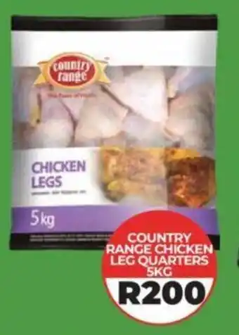 1UP COUNTRY RANGE CHICKEN LEG QUARTERS 5KG offer