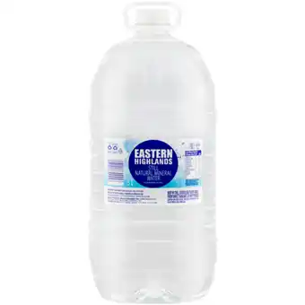 Eastern Highlands Still Mineral Water Bottle 5L