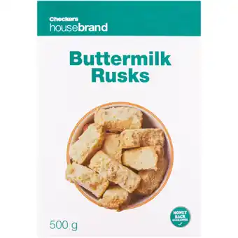 Checkers Housebrand Buttermilk Rusks 500g