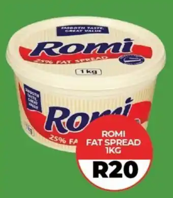 1UP ROMI FAT SPREAD 1KG offer