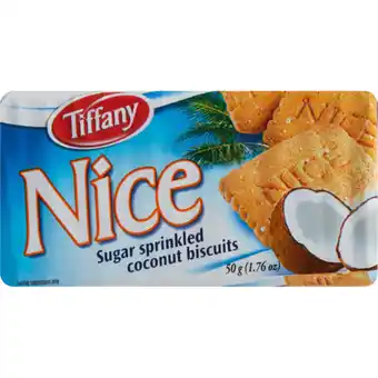 Tiffany Nice Coconut Biscuits 50g