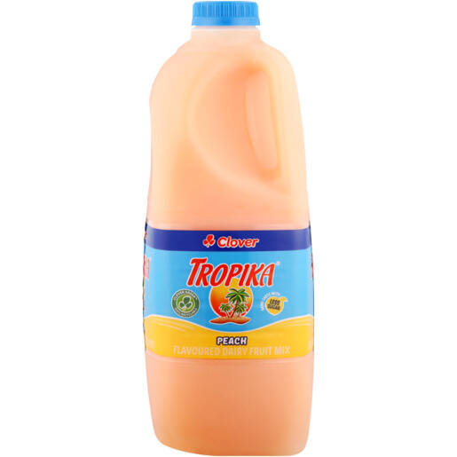 Tropika Peach Flavoured Dairy Fruit Mix Juice 2L offer at Checkers ...