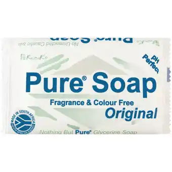 Checkers Liquor Shop Pure Soap Fragrance & Colour Free Glycerine Soap 150g offer