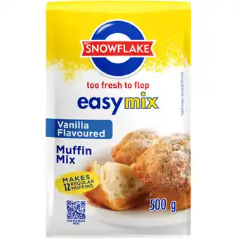 Snowflake EasyMix Vanilla Flavoured Muffin Mix 500g