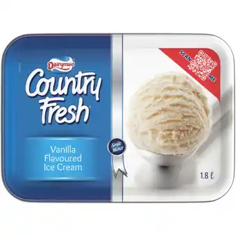 Checkers Liquor Shop Dairymaid Country Fresh Vanilla Flavoured Ice Cream 1.8L offer