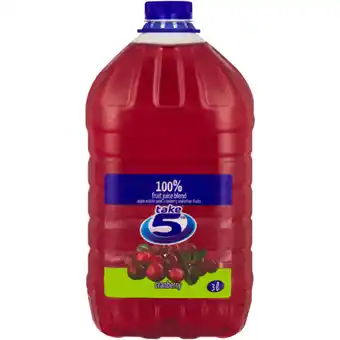 Take 5 Cranberry 100% Fruit Juice Blend 3L
