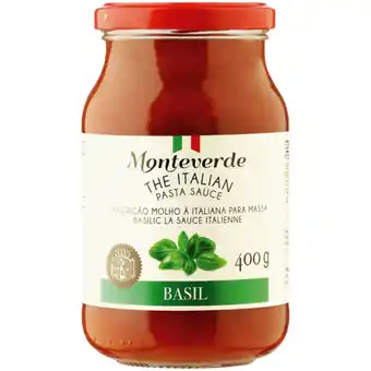 Monteverde Basil Pasta Sauce 400g