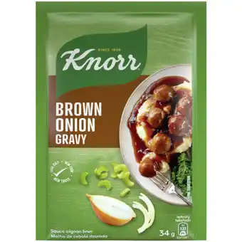 Knorr Brown Onion Instant Gravy 34g