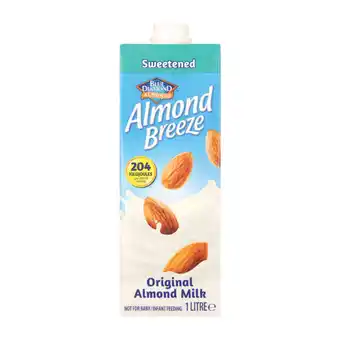 Blue Diamonds Almonds Almond Breeze Sweetened Vanilla Flavoured Almond ...