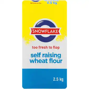 Checkers Liquor Shop Snowflake Self-Raising Wheat Flour 2.5kg offer