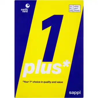 Checkers Liquor Shop Sappi A4 White 1 Plus Copy Paper 500 Sheets offer