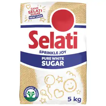 Checkers Liquor Shop Selati White Sugar 5kg offer