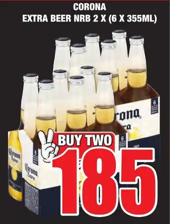 Boxer Liquors CORONA EXTRA BEER NRB 2 X (6 X 355ML) offer