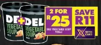 Shoprite DELI VEGETABLE SOUP 900ml offer