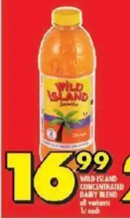 WILD SLAND CONCENTRATED DAIRY BLEND all variants 1L each