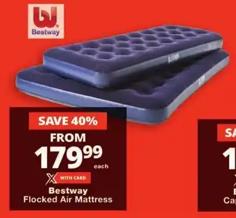 Checkers Bestway Flocked Air Mattress offer