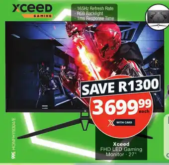 Checkers Xceed 27" FHD LED Gaming Monitor offer
