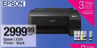 Epson L1250 Printer Black