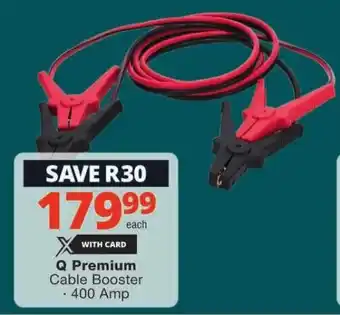 Checkers Q Premium Cable Booster offer