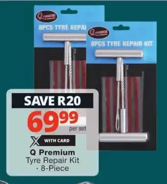 Checkers Q Premium Tyre Repair Kit 8-Piece offer