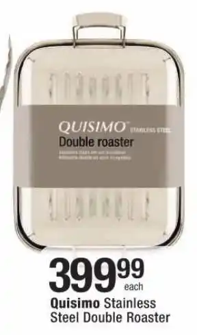 Checkers Quisimo Stainless Steel Double Roaster offer