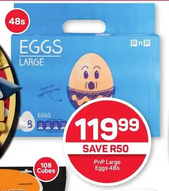 Pick n Pay Hypermarket PnP Large Eggs 48s offer