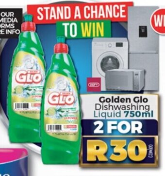 Take 'n Pay Golden Glo Dishwashing Liquid 750ml offer