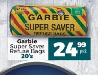 Take 'n Pay Garbie Super Saver Refuse Bags 20's offer
