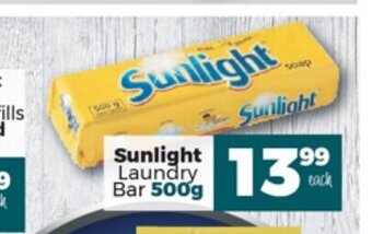 Take 'n Pay Sunlight Laundry Bar 500g offer