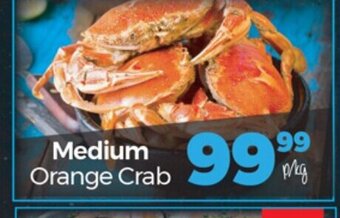 Take 'n Pay Medium Orange Crab per kg offer