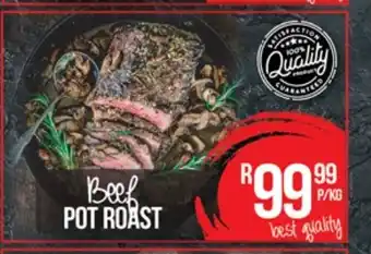 Take 'n Pay Beef Pot Roast per kg offer