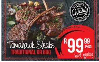 Take 'n Pay Tomahawk Steaks offer