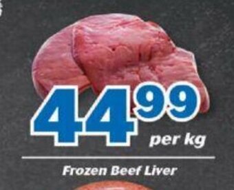 Frozen Beef Liver per kg