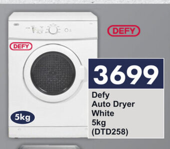President Hyper Defy - Auto Dryer White 5kg offer