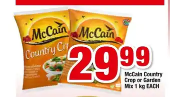 OK Foods McCain Country Crop or Garden Mix 1kg each offer