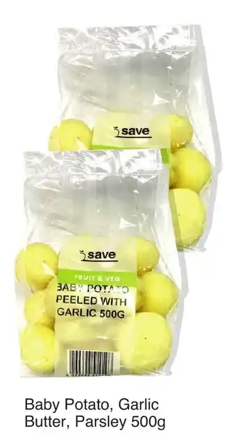 Save Hyper Baby Potato, Garlic Butter, Parsley 500g offer