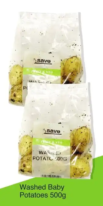 Save Hyper Washed Baby Potatoes 500g offer