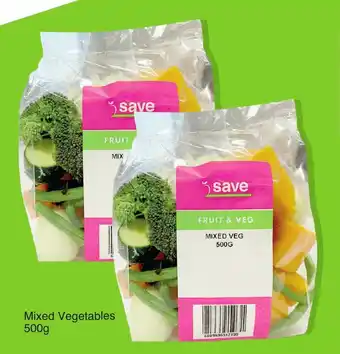 Save Hyper Mixed Vegetables 500g offer