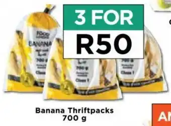 Food Lover's Market Banana Thriftpacks 700g offer