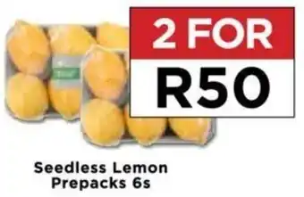 Food Lover's Market Seedless Lemon Prepacks 6s offer