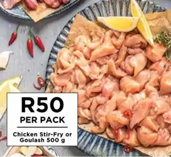 Food Lover's Market Chicken Stir-Fry or Goulash 500g offer