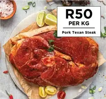 Food Lover's Market Pork Texan Steak offer