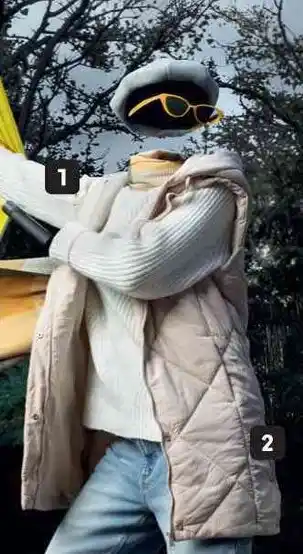 Longer length Puffa Jacket