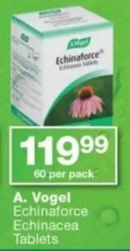 Checkers Hyper A. Vogel Echinaforce Echinacea Tablets offer