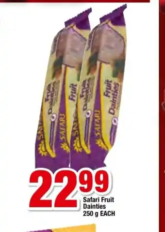 OK Foods Safari Fruit Dainties 250g each offer