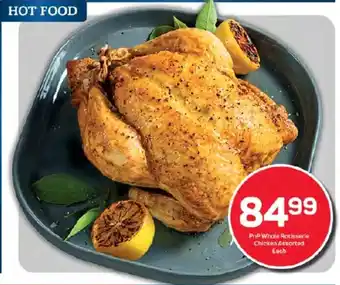 Pick n Pay PnP Whole Rotisserie Chicken Assorted Each offer