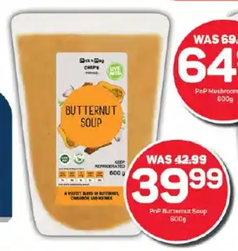Pick n Pay PnP Butternut Soup 600g offer