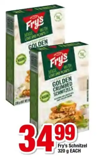 Fry's Schnitzel 320g each