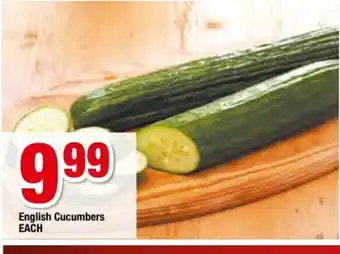 OK Foods English Cucumbers each offer